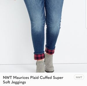 NWT Maurices super soft jeggings
